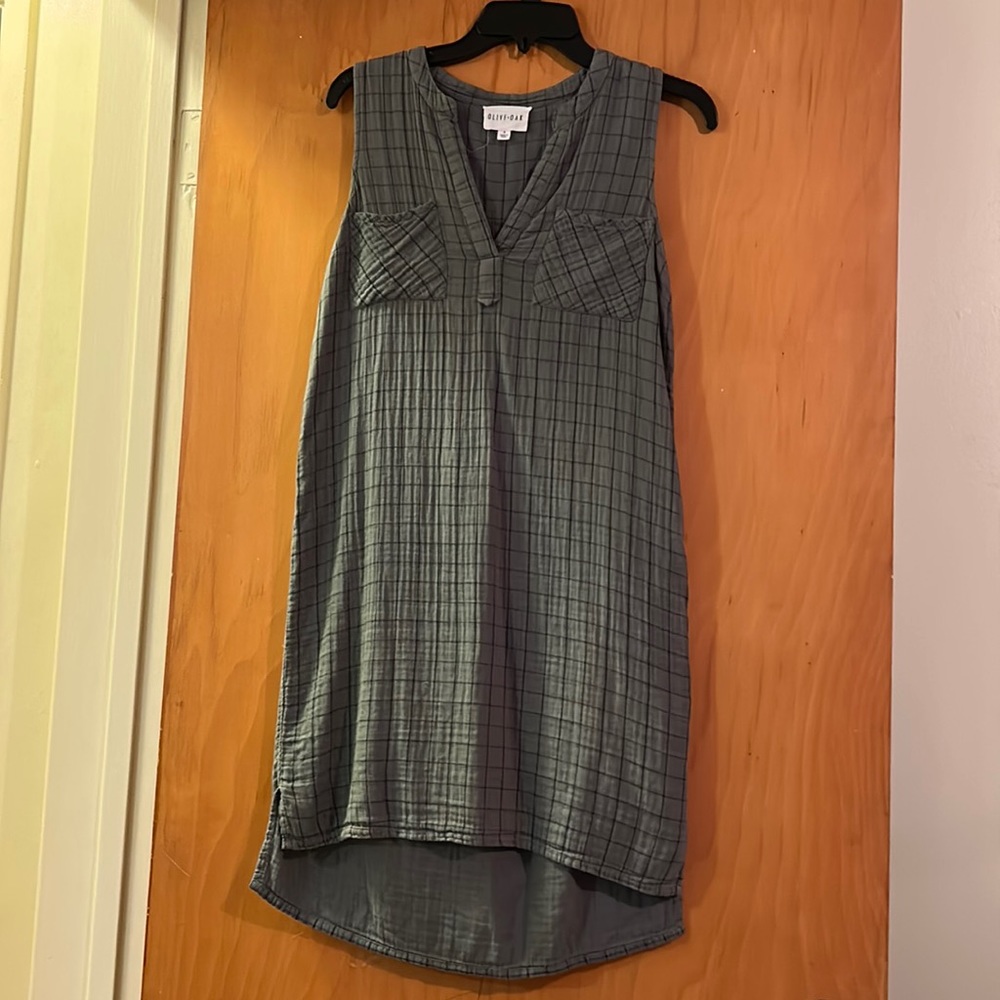 Plaid shift dress from Nordstrom